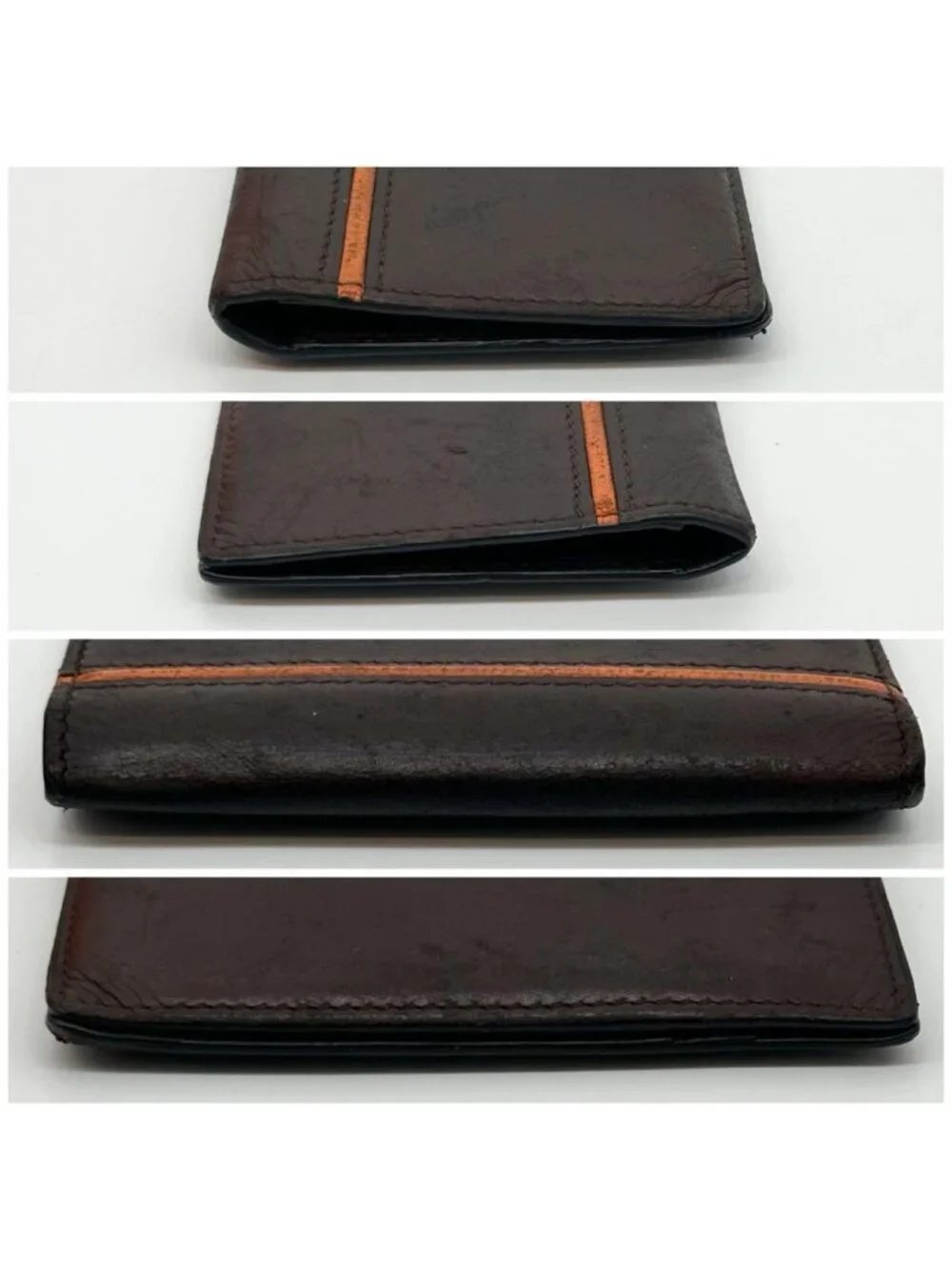 Hermes 2009: Card Case Brown Leather Business Holder